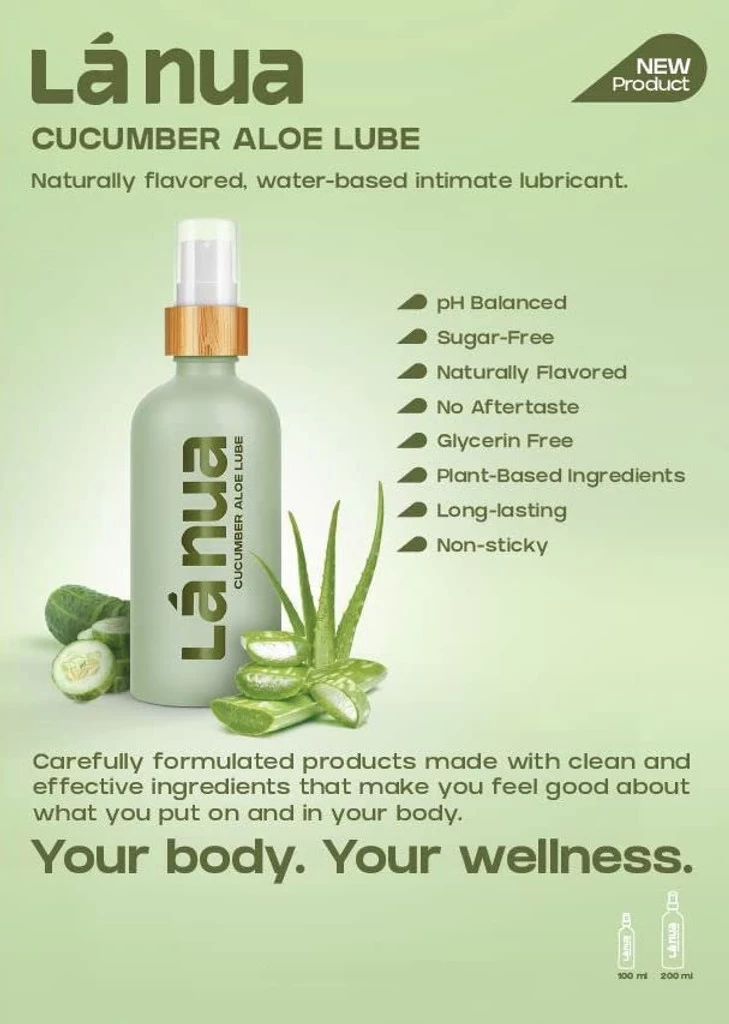 La Nua Lubricant - Cucumber Aloe - Image 3