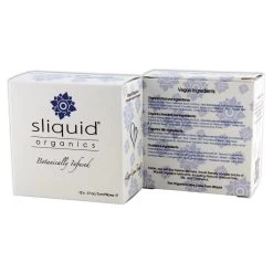 Sliquid Organics Lubricant Sample Cube