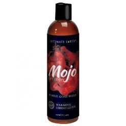 Intimate Earth MOJO Warming Horny Goat Weed Libido Water-based Glide 4oz/120ml