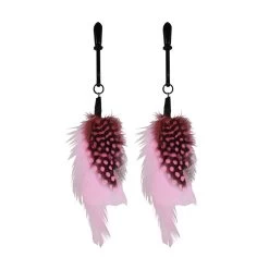 Sex Kitten Feather Nipple Clamps