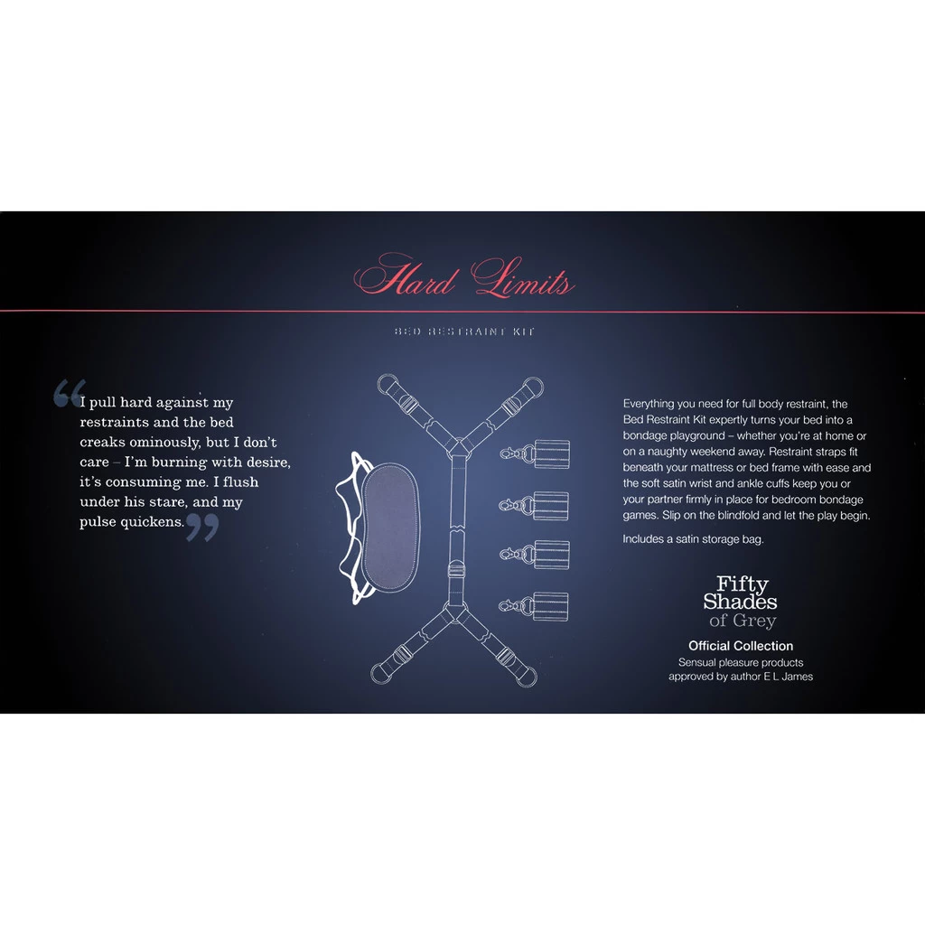 Fifty Shades Of Grey Fifty Shades - Hard Limits Universal Restraint Kit - Image 3