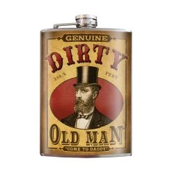 Trixie & Milo Flask - Dirty Old Man
