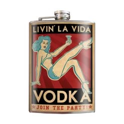 Trixie & Milo Flask - Livin La Vida Vodka