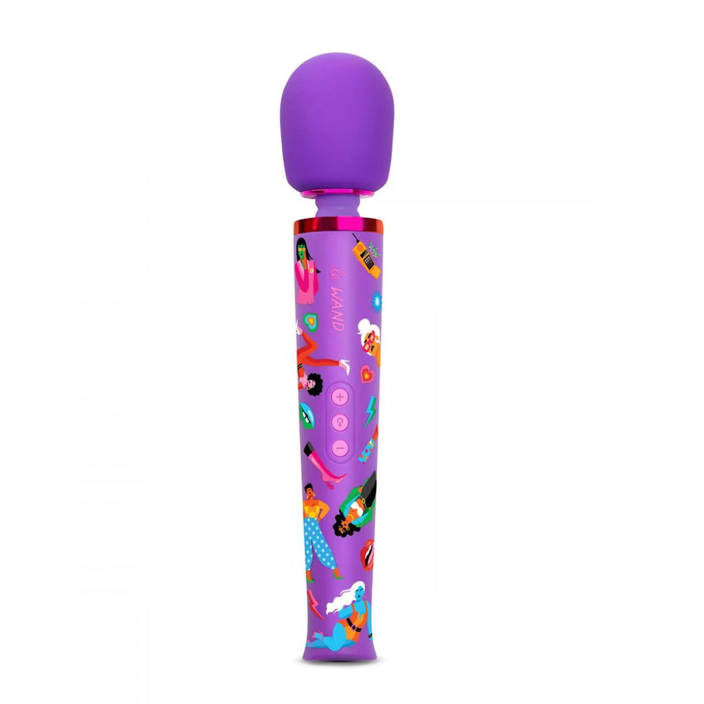 Le Wand Feel My Power Wand - Jade Purple Brown