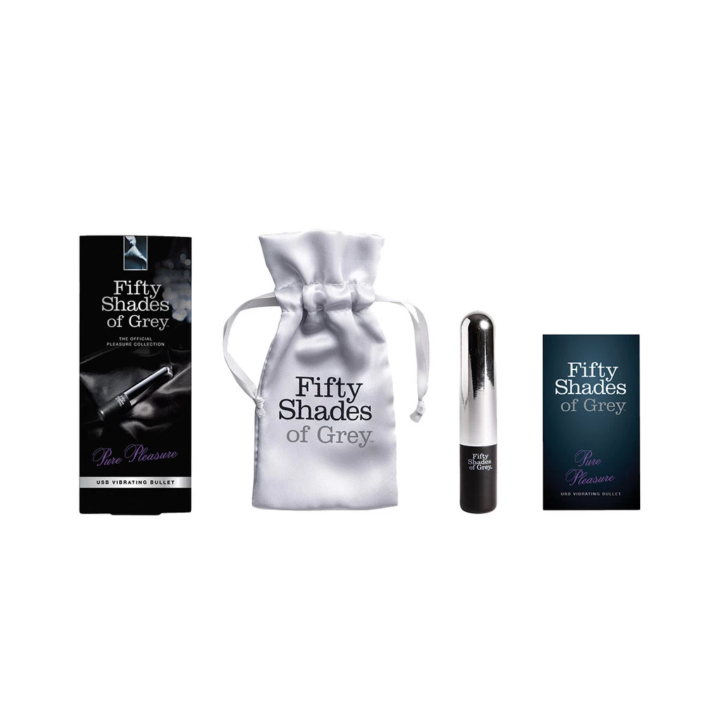 Fifty Shades Of Grey - Pure Pleasure USB Vibrating Bullet - Image 4