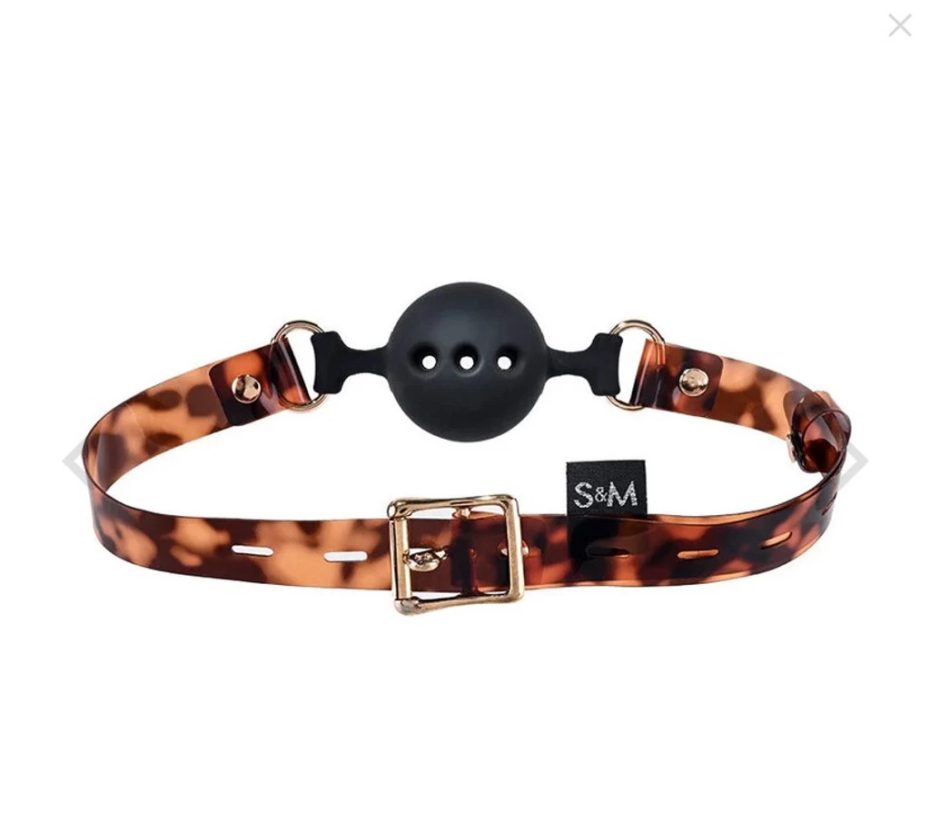 Sportsheets Sincerely Amber Ball Gag - Image 3