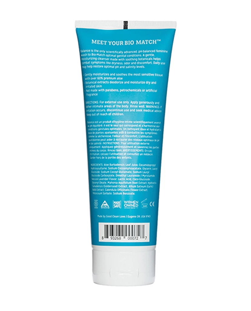 Good Clean Love Balance Moisturizing Wash 8.oz