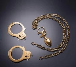 Zalo Butt Plug & Binding Chain Set