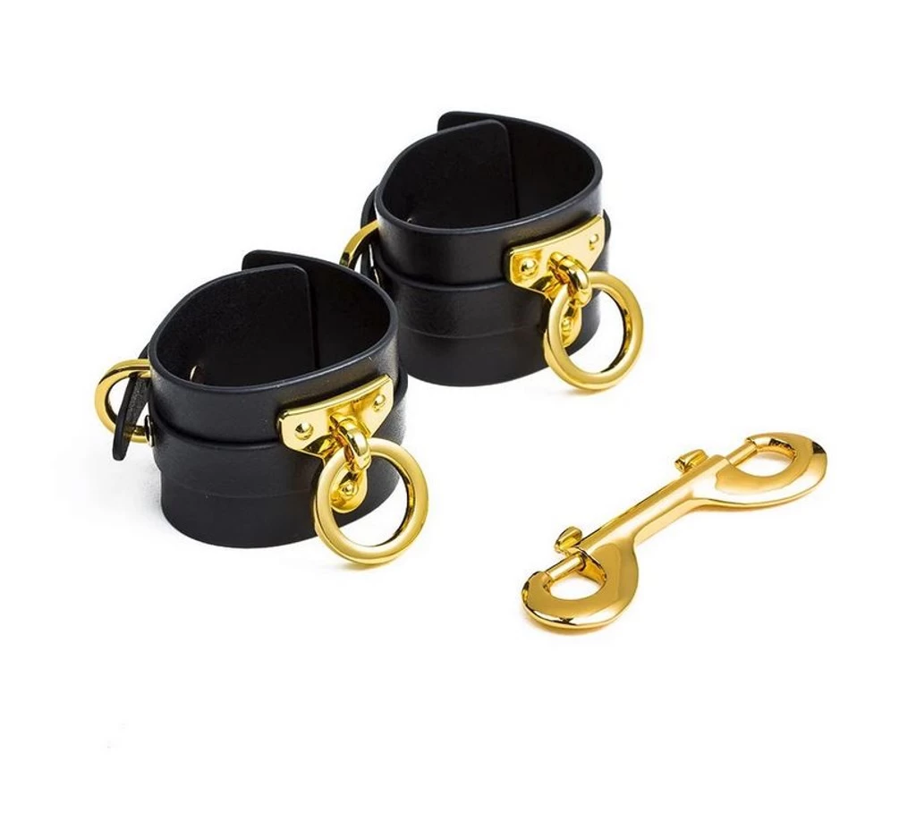 Luxury Italian Leather Handcuffs - Image 4