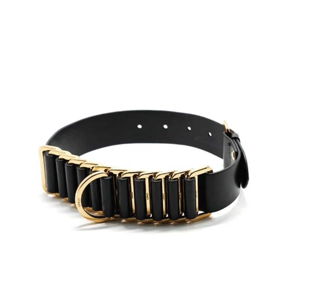 Zalo Indulge In The Restraints Collection Leather Choker - Image 2