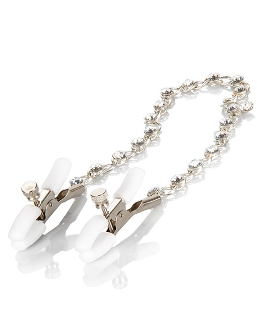 CalExotics Nipple Play Crystal Nipple Clamps