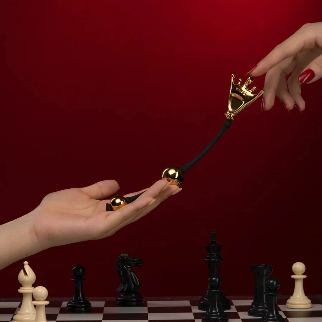 The Chess Collection - Queen Premium Metal Pleasure Balls - Image 6