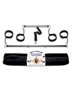Fetish Fantasy Series - Spreader Bar And Cuffs Set