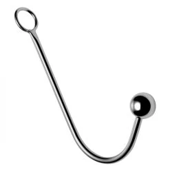 XR Brands Hooked Stainless Steel Anal Hook