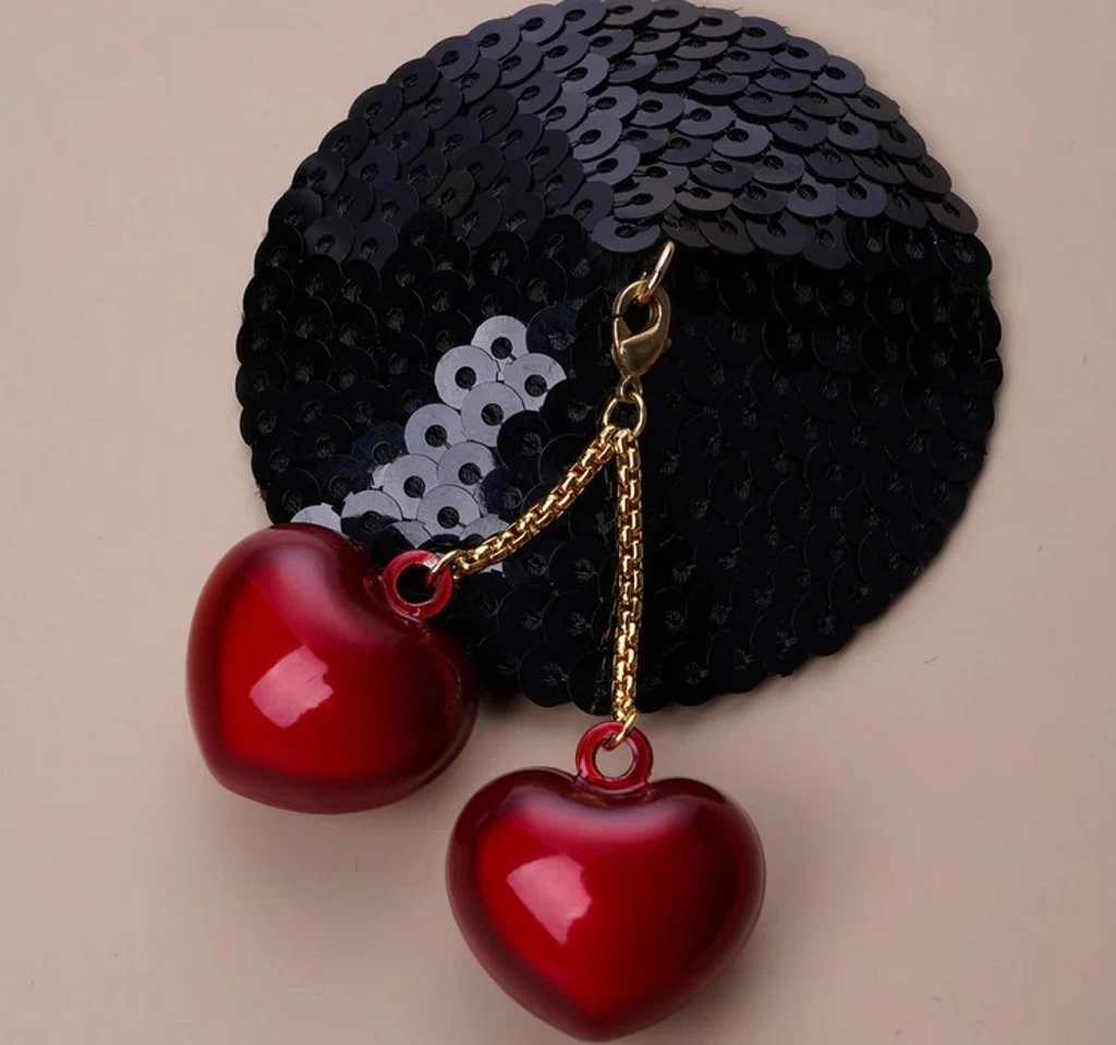 Water Chiming Bells Nipple Pasties - Image 4